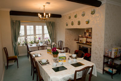 Weirmill B&B Dining Room